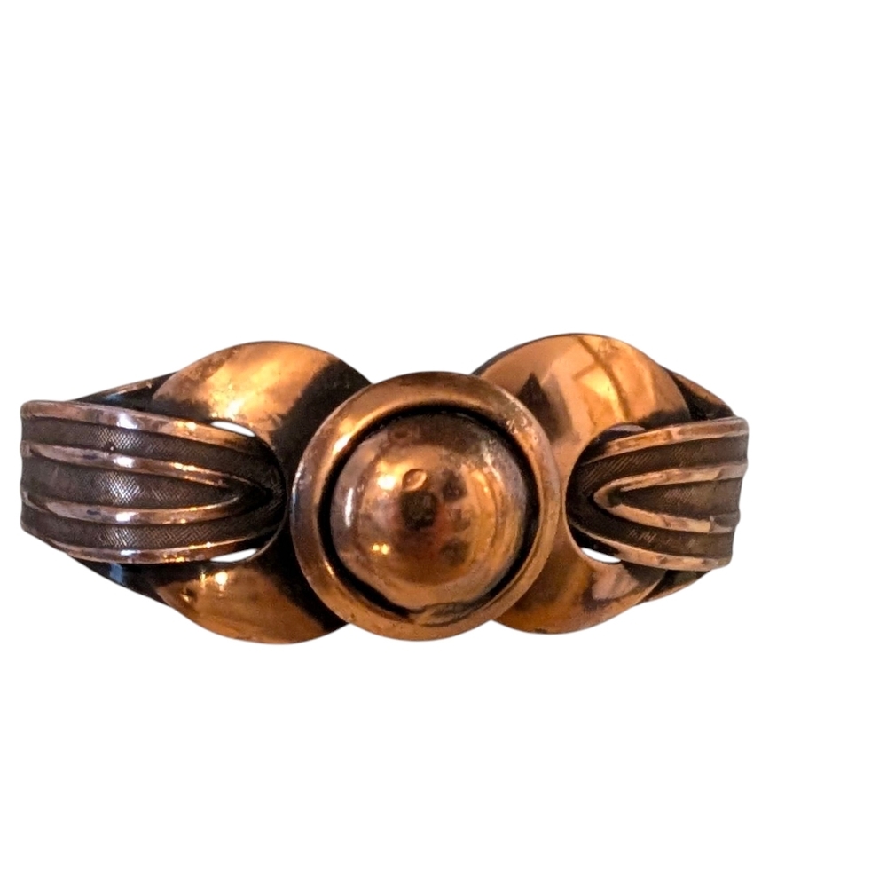 Copper Hinged Bracelet